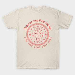 Chinese Year of the Fire Horse T-Shirt